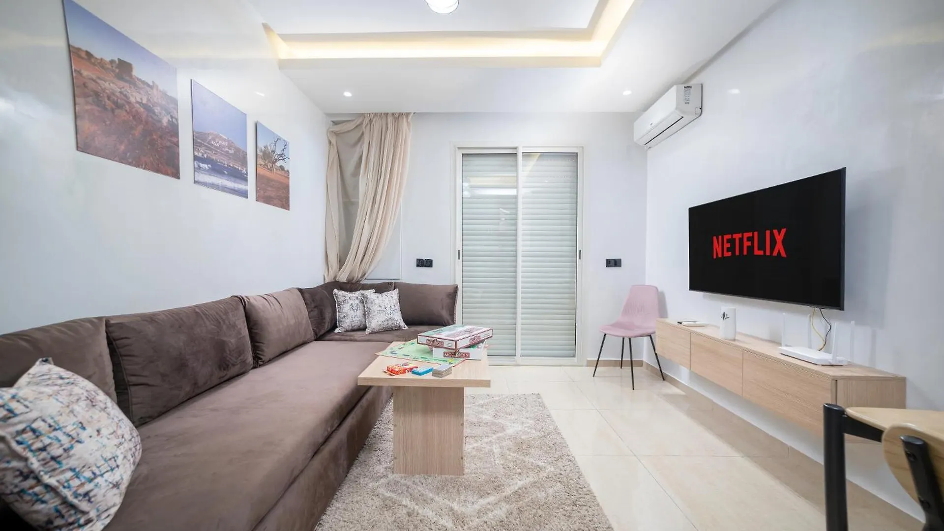 Bel Appartement Piscine 10Min Plage Souk Netflix Beinsport Agadir